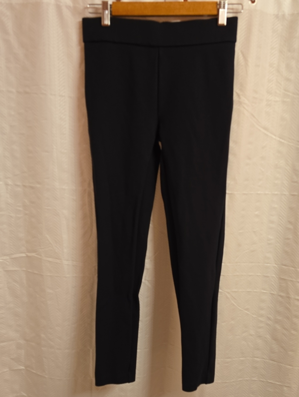 J. Crew‎ Pant Women's Size SP Small Petite Black AMY day Zip Front